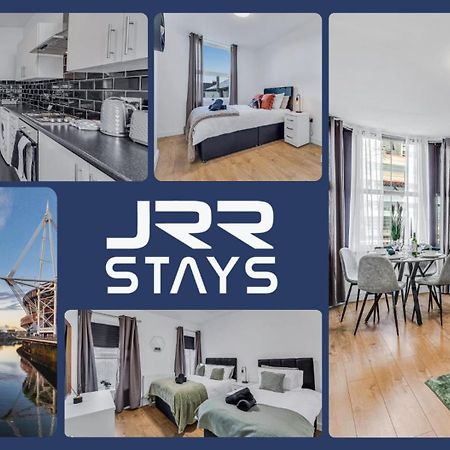 Cardiff Stylish 2 Bedroom Sleeps 6 Wi-Fi - Jrr Stays Kültér fotó
