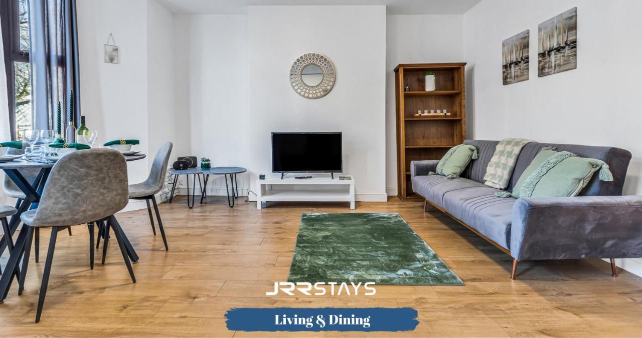 Cardiff Stylish 2 Bedroom Sleeps 6 Wi-Fi - Jrr Stays Kültér fotó